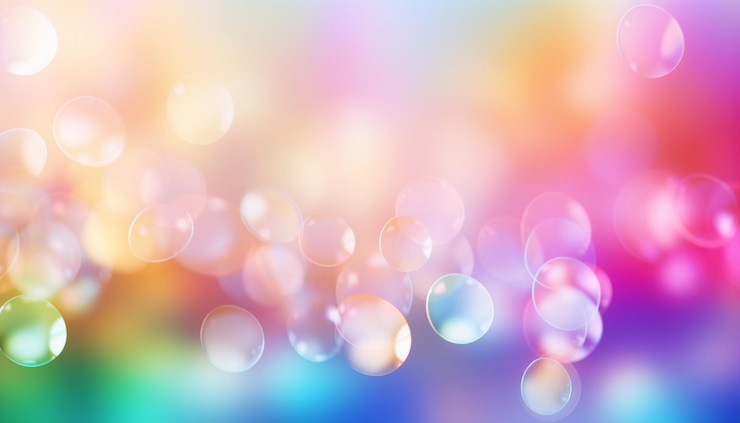 Zdjęcie bardzo piękne abstrakcyjne rozmyte bokeh tła
