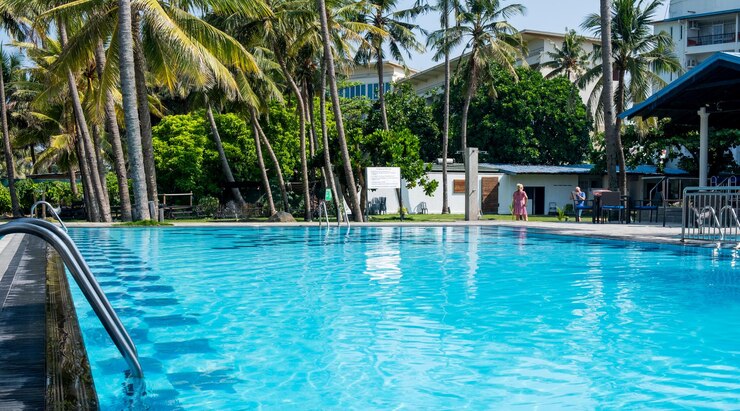 Basen w luksusowym hotelu na srilance?