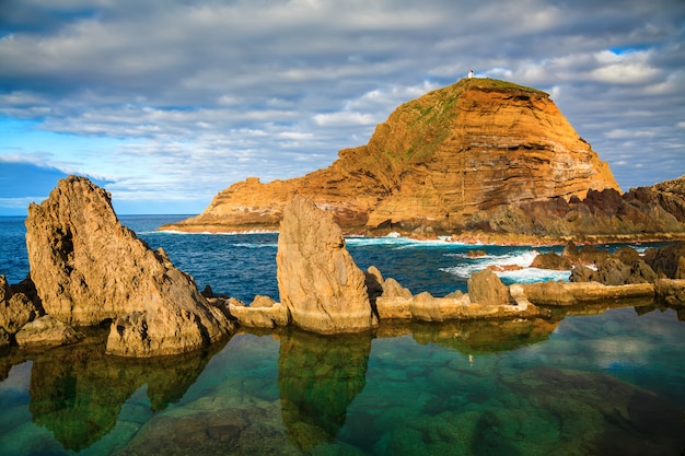 Baseny Lawy Wulkanicznej W Porto Moniz