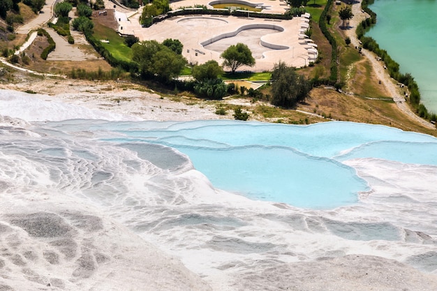 Baseny Trawertynowe I Tarasy W Pamukkale, Turcja