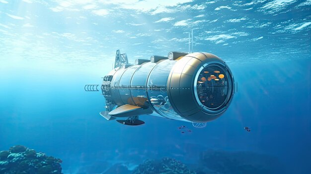 Bathyscaphe do nurkowania głębinowego