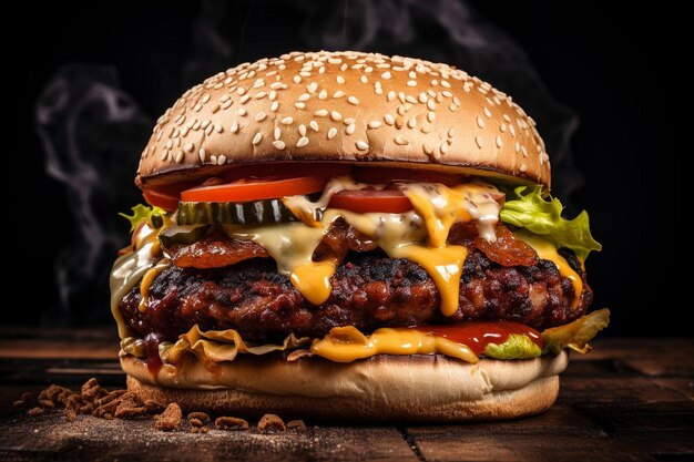 BBQ Ranch Burger Pleasure