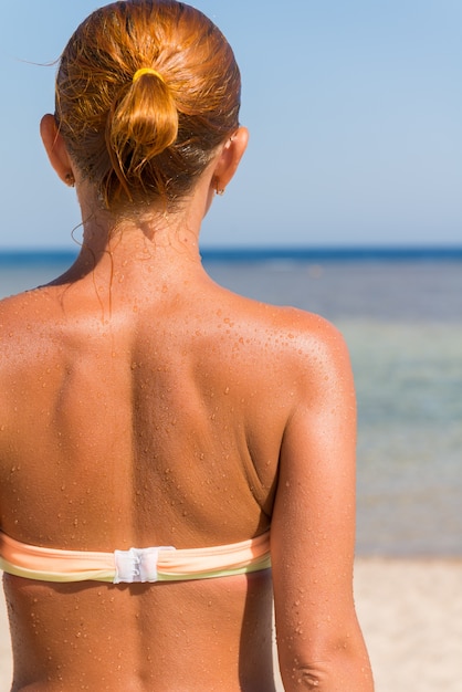 Beach Babe od tyłu