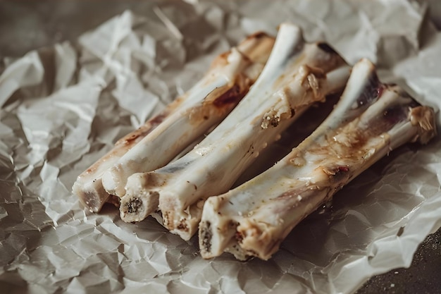 Beef Bones w stylu minimalistycznym Muzyka skoncentrowana na profesjonalnej przestrzeni kopiowania zdjęć Koncepcja Minimalistyczna Muzyka Profesjonalna Fotografia Kopiowanie Miejsca Dostępne Beef Bone Kompozycja artystyczna