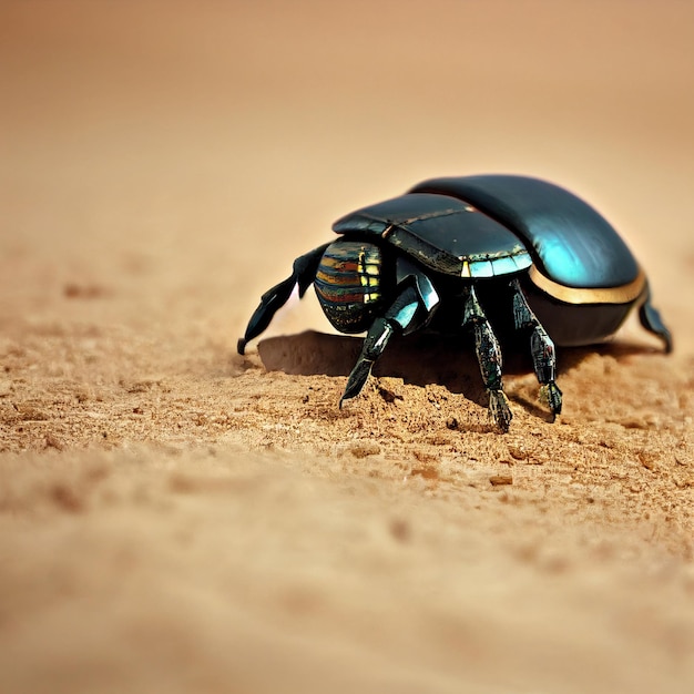 Beetle bug zbliżenie makro fotografia