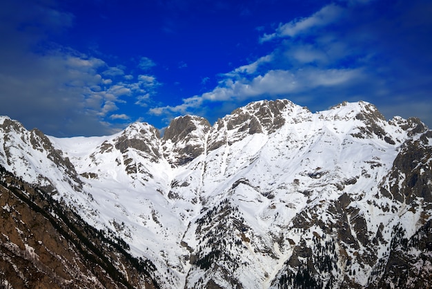 Benasque Cerler Góry W Pirenejach Huesca Hiszpania