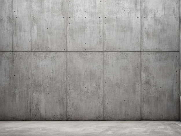 betonowa ściana szara pusta betonowa mur