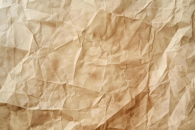 Beżowa tekstura papieru kraft Abstrakcyjne tło tekstura papiera o wysokiej rozdzielczości