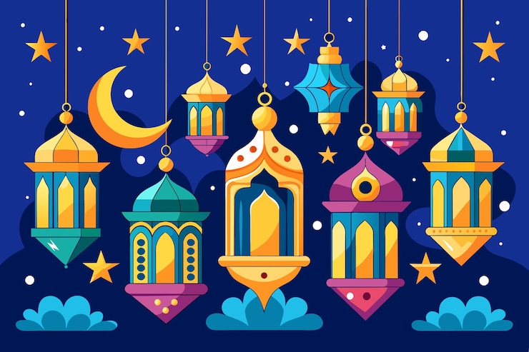 Zdjęcie bezpłatne arabskie tradycyjne tło ramadanu