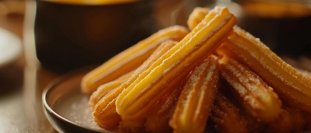 Zdjęcie bezpłatne zdjęcie kuchni meksykańskiej churros do użytku komercyjnego