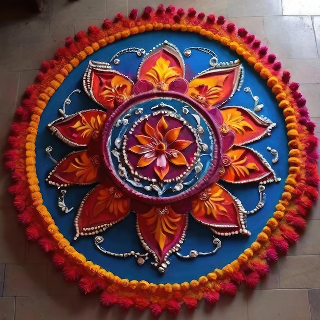 Bezpłatne zdjęcie Rangoli Photos