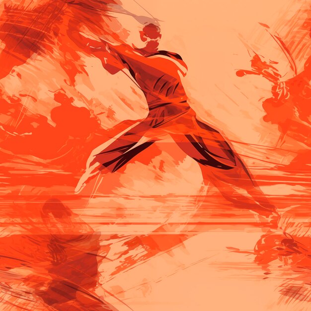 Bezszwodowa tekstura Unicycling i chińska gimnastyka Tai Chi Qigong Kung Fu