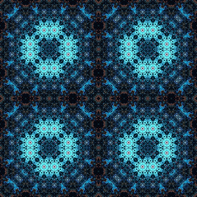 Zdjęcie bezszwodowe wzory kaleidoskopowe tekstura jest abstrakcyjna