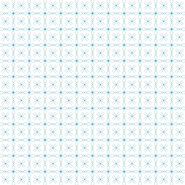 Zdjęcie bezszwowa błękitna obramiająca ilustracyjna tekstura tło w geometrycznym ozdobnym wzorze