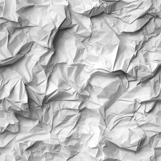 Bezszwowy abstrakcyjny wzór z pomarszczonym i pogniecionym projektem papieru projekt tła tapety Generative AI