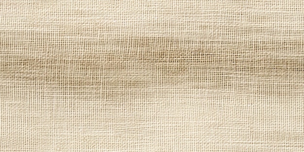 Zdjęcie bezszwowy naturalny krem francuska tekstura lniana granica tło stare włókno liniowe bezszwowy wzór organiczny przędza zbliżenie tkanina tkanina wstążka obróbka baner worek tkanina opakowanie płótno krawędzie