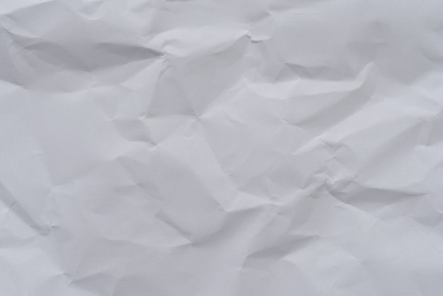 Bia? E crumpled t? A papieru i tekstury, pomarszczony marszczone papieru bia? Ym streszczenie