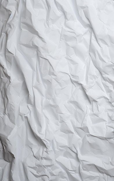 Biała marszczona tekstura papieru