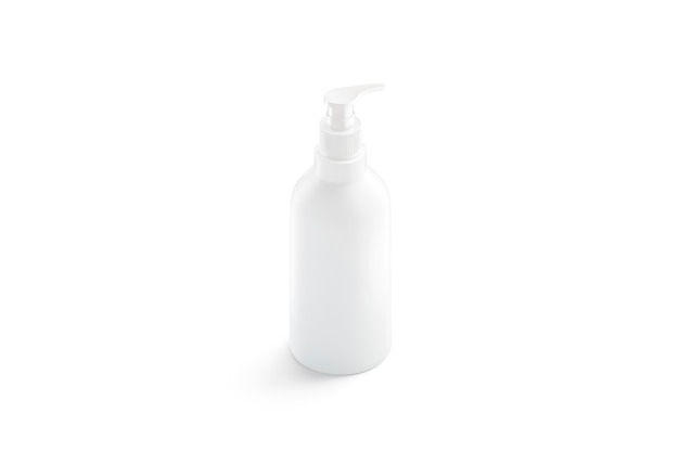 Biała piankowa butelka z pompką z dozownikiem Tuba na szampon lub balsam z pompką Plastikowa butelka z mydłem lub żelem