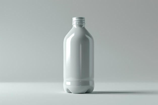 Biała preforma butelki PET