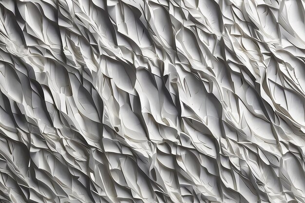 Biała tekstura abstrakcyjna Tło wektorowe Styl sztuki papieru 3D może być używany na okładce