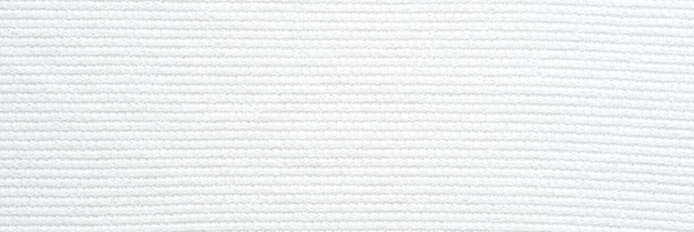 Biała Tkanina Bawełniana Teksturowana Tło Moda Tekstylna Z Bliska Widok Z Góry Płaska świecka