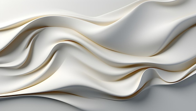 białe abstrakcyjne tło 3d z abstrakcyjnymi kształtami