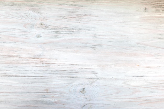Białe drewno tekstury tła widok z góry drewniany stół