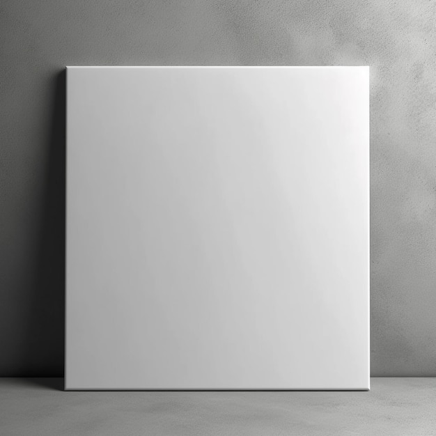 białe pudełko z białą ramką na ścianie