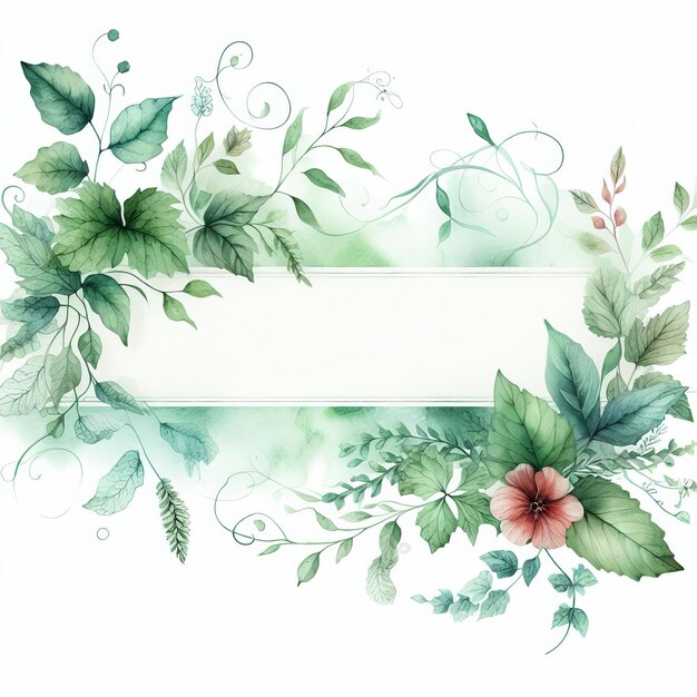 białe pudełko z kwiatami i liśćmi