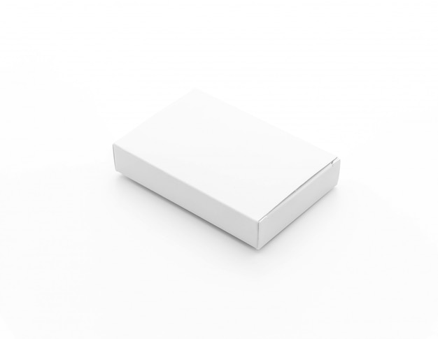 Białe Pudełko Z Papieru