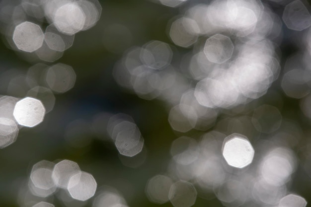 Białe Tło Abstact Bokeh