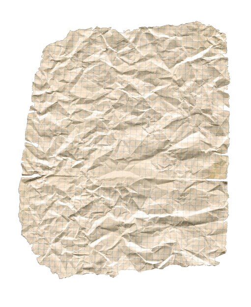 Białe tło arkusza papieru na białym tle