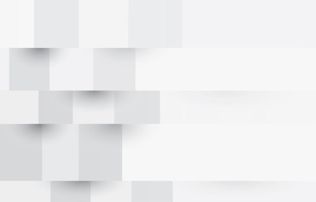Białe tło origami Minimalne zdjęcie w tle okładki Minimalny wektor