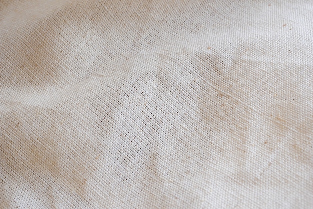 Białej Perkalowej Tkaniny Tła Sukienna Tekstura