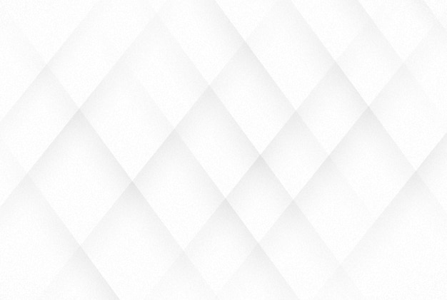 Biały geometryczny wzór diamentu Tło
