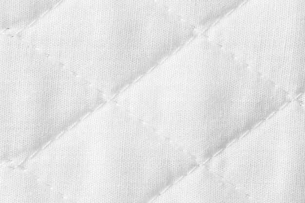 Biały materac pościel wzór tła powierzchnia tła dla prac projektowych