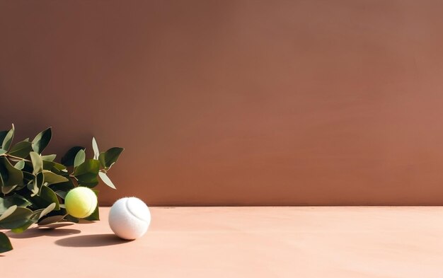 Zdjęcie biały owoc na różowym tle