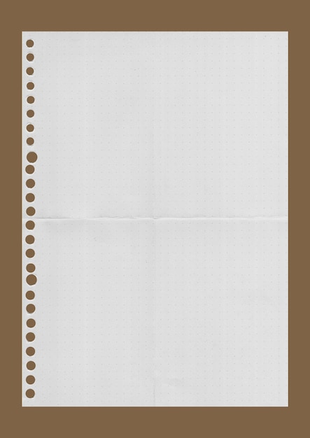 Biały papier w kropkach wzór tekstura papieru tło siatka książka papier kropkowy