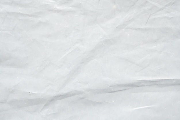 Biały plastikowy worek tekstura tło z bliska
