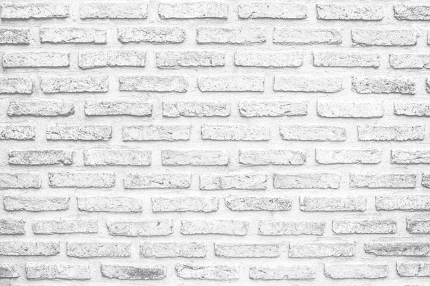 Biały ściana z cegieł i tekstury tło