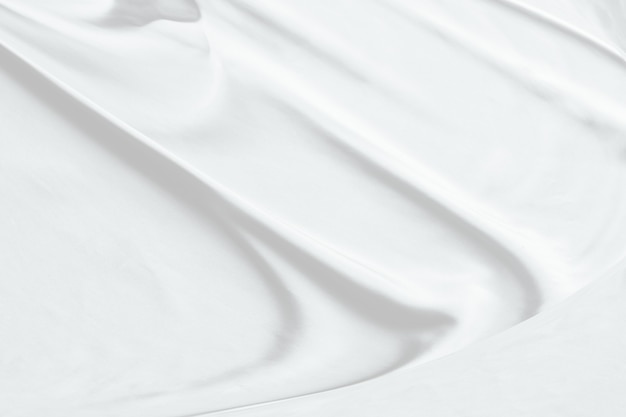 Biały sukienny tło abstrakt z miękkimi fala.