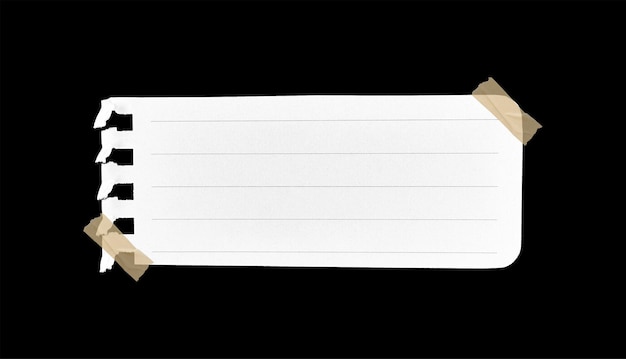 Biały teksturowany papier z taśmą