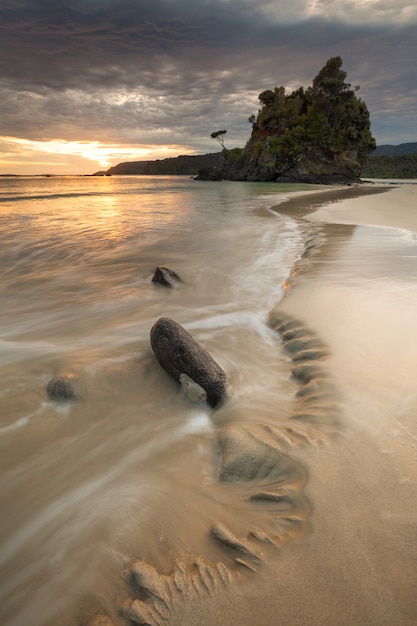 Big Bungaree Beach Stewart Island Rakiura Nowa Zelandia