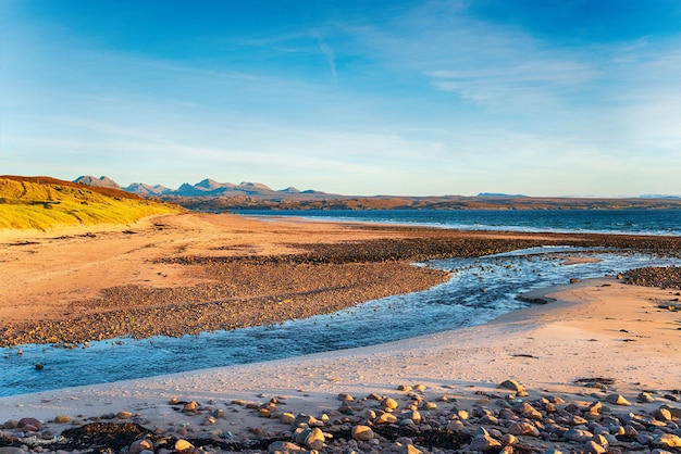 Big Sand Beach w Gairloch w Highlands w Szkocji