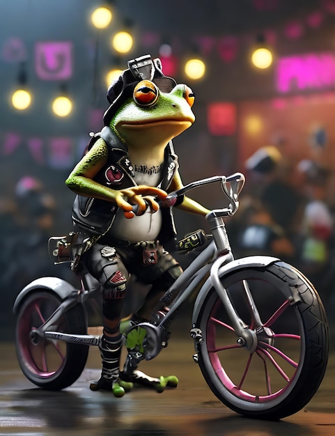 Bike Right Punk Frogs