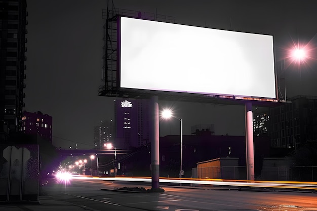 billboard, który mówi billboards jest na boku drogi