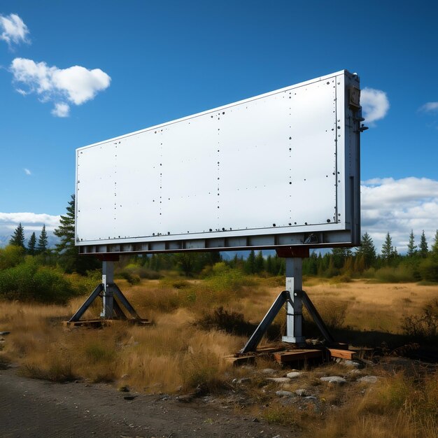 Zdjęcie billboard makieta