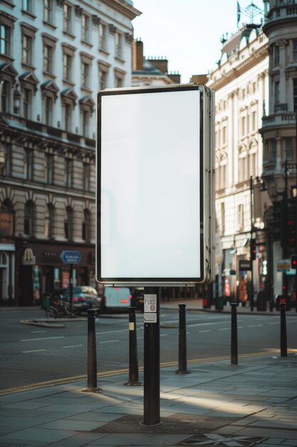 billboard na boku ulicy, na którym jest napisane: