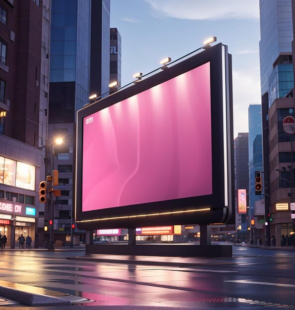 billboard znajdujący się w mieście